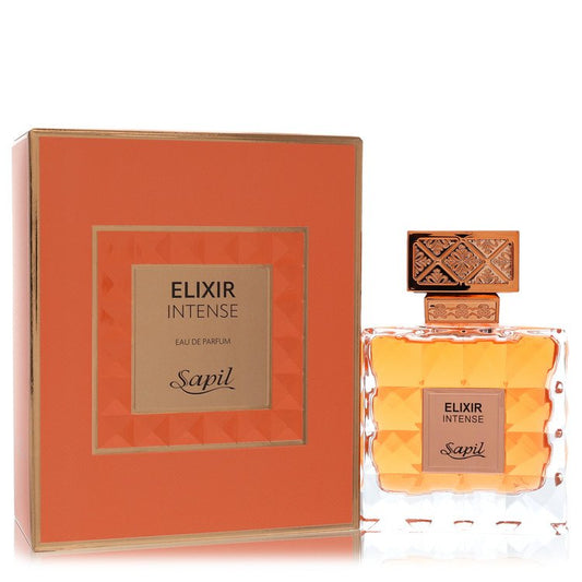 Sapil Elixir Intense by Sapil Eau De Parfum Spray (Unisex) 3.4 oz for Women - Fragrance Spice