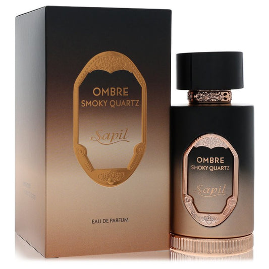 Sapil Ombre Smoky Quartz by Sapil Eau De Parfum Spray (Unisex) 3.4 oz for Men - Fragrance Spice