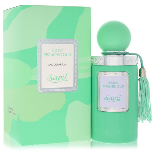 Sapil Yummy Pistachio Oud by Sapil Eau De Parfum Spray 3.4 oz for Women - Fragrance Spice