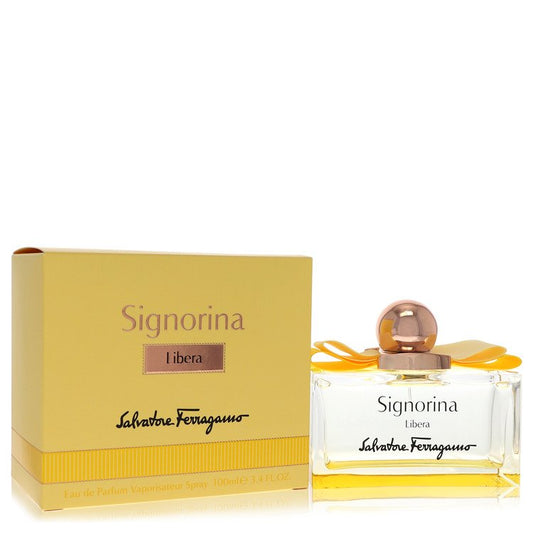 Signorina Libera by Salvatore Ferragamo Eau De Parfum Spray 3.4 oz for Women - Fragrance Spice