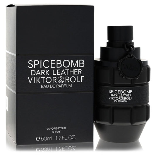 Spicebomb Dark Leather by Viktor & Rolf Eau De Parfum Spray 1.7 oz for Men - Fragrance Spice