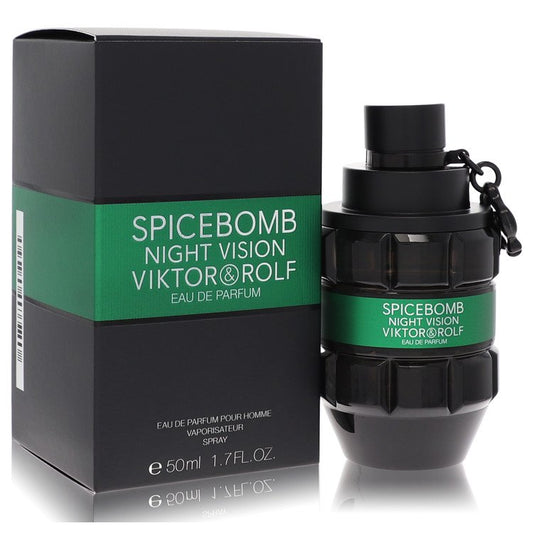 Spicebomb Night Vision by Viktor & Rolf Eau De Parfum Spray 1.7 oz for Men - Fragrance Spice