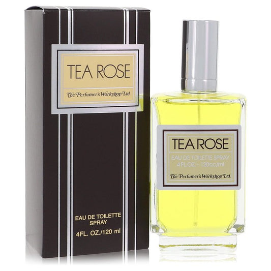 Tea Rose by Perfumers Workshop Eau De Toilette Spray 3.4 oz for Women - Fragrance Spice