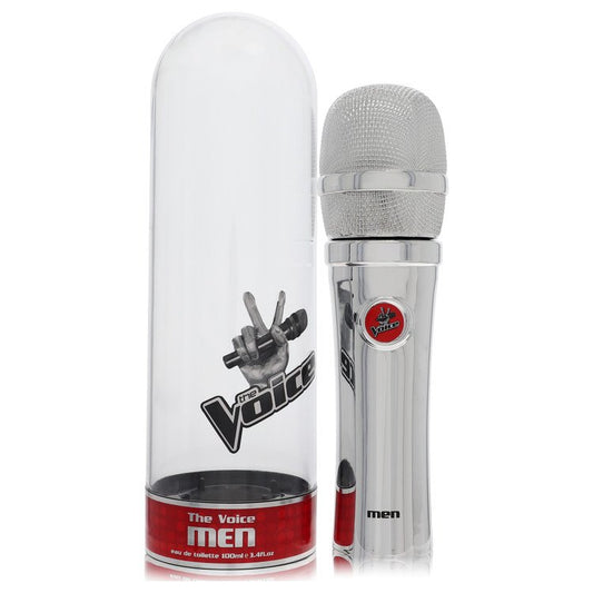 The Voice Silver by Talpa Global Eau De Toilette Spray 3.4 oz for Men - Fragrance Spice