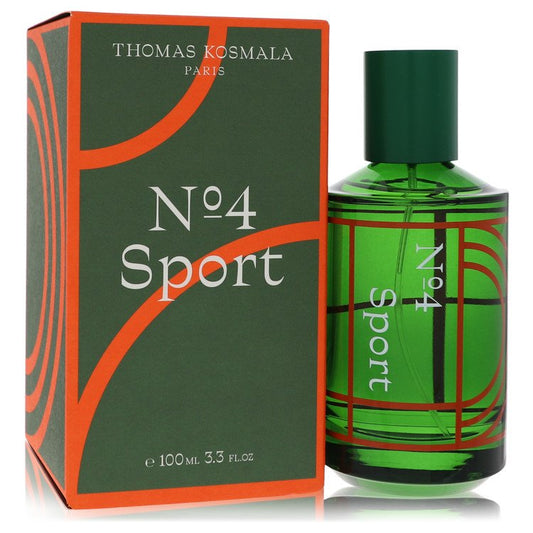 Thomas Kosmala No 4 Sport by Thomas Kosmala Eau De Parfum Spray (Unisex) 3.4 oz for Men - Fragrance Spice