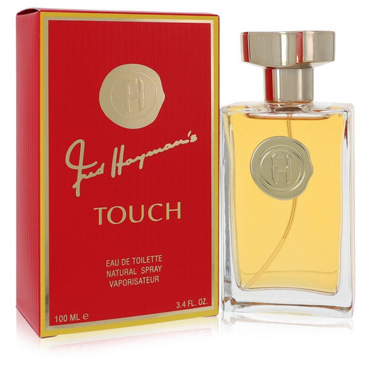 Touch by Fred Hayman Gift Set -- 3.4 oz Eau De Toilette Spary + 6.7 oz Body Lotion + 6.7 oz Shower Gel + 0.61 oz Pocket Soray for Women - Fragrance Spice