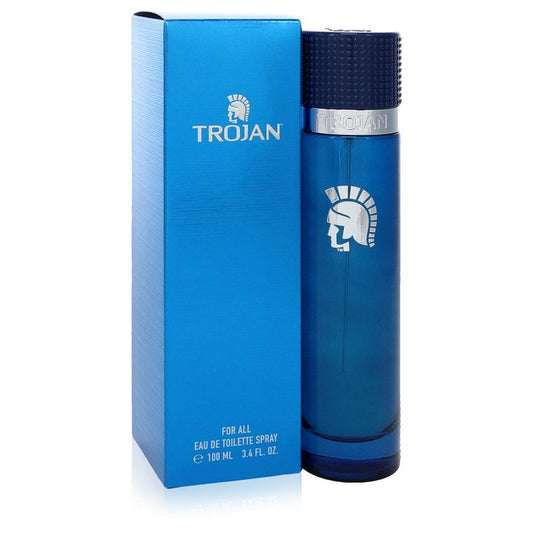 Trojan For All by Trojan Eau De Toilette Spray (Unisex) 1.7 oz for Men - Fragrance Spice