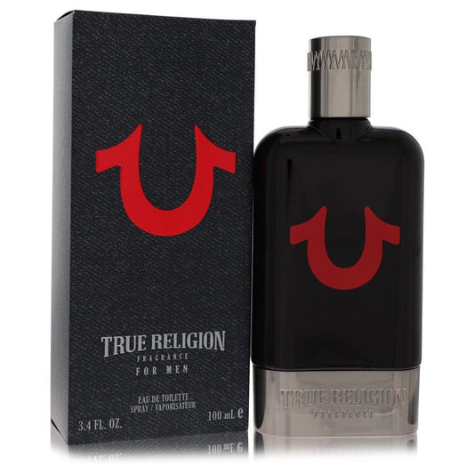 True Religion Black by True Religion Eau De Toilette Spray 3.4 oz for Men - Fragrance Spice