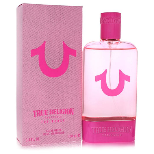 True Religion Pink by True Religion Eau De Parfum Spray 3.4 oz for Women - Fragrance Spice