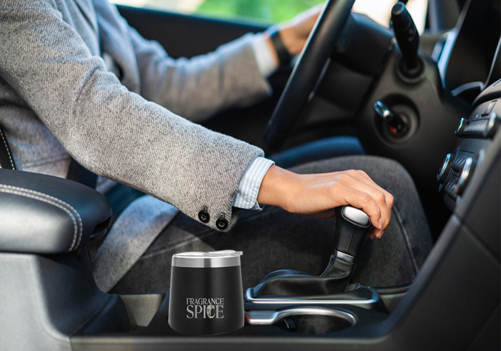 Fragrance Spice 12 oz Lowball Tumbler – Premium Insulated Stainless-Steel Cup