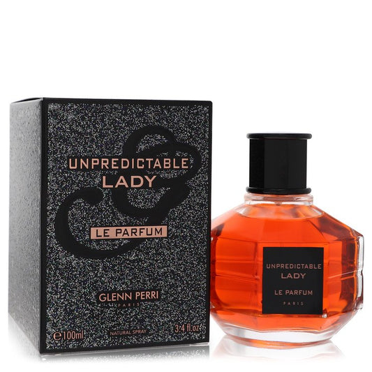 Unpredictable Lady Le Parfum by Glenn Perri Eau De Parfum Spray 3.4 oz for Women - Fragrance Spice