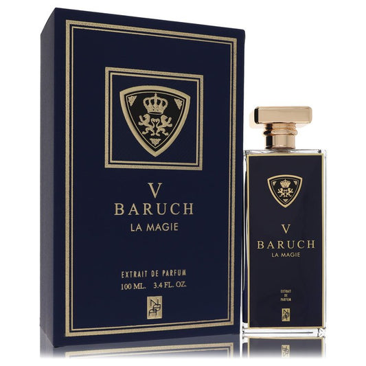 V Baruch La Magie by Dumont Paris Extrait De Parfum Spray (Unisex) 3.4 oz for Men - Fragrance Spice