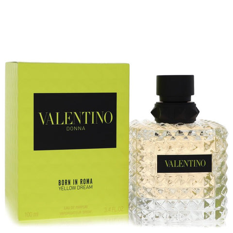 Valentino Donna Born In Roma Yellow Dream by Valentino Eau De Parfum Spray 3.4 oz for Women - Fragrance Spice