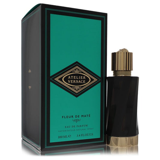 Versace Atelier Fleur De Mate by Versace Eau De Parfum Spray 3.4 oz for Men - Fragrance Spice