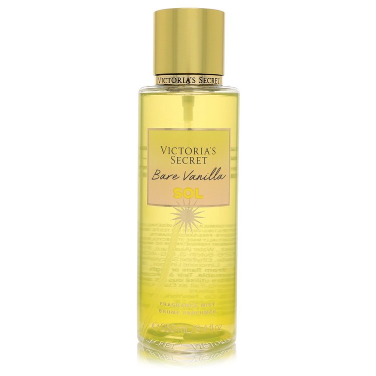 Victoria's Secret Bare Vanilla Sol by Victoria's Secret Fragrance Mist Spray 8.4 oz for Women - Fragrance Spice