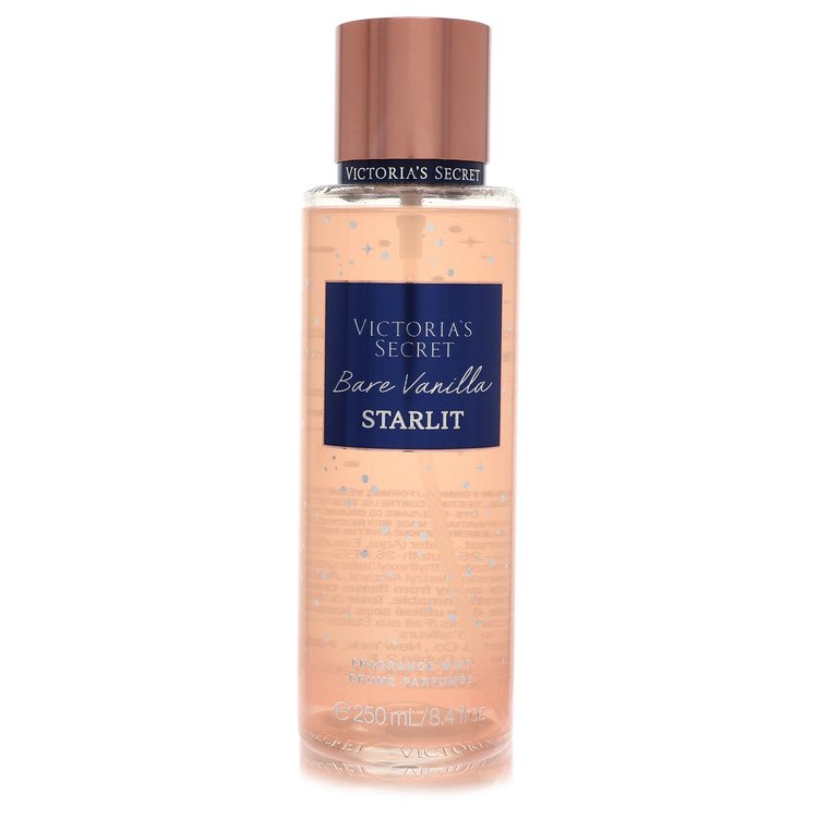Victoria's Secret Bare Vanilla Starlit by Victoria's Secret Fragrance Mist Spray 8.4 oz for Women - Fragrance Spice