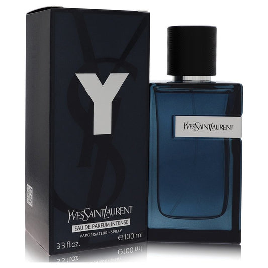 Y Intense by Yves Saint Laurent Eau De Parfum Spray 3.3 oz for Men - Fragrance Spice