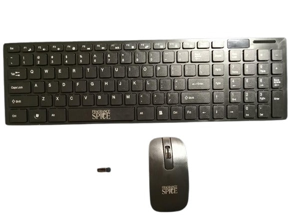 Wireless Keyboard and Mouse Combo – Ergonomic, Silent & Reliable