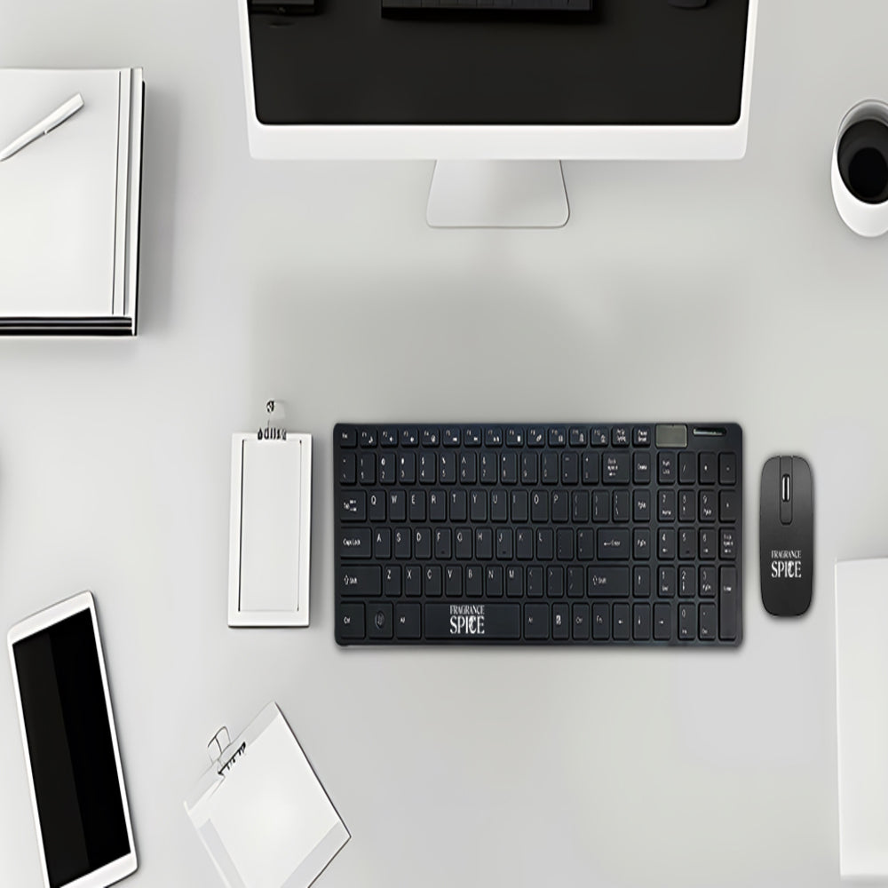 Wireless Keyboard and Mouse Combo – Ergonomic, Silent & Reliable