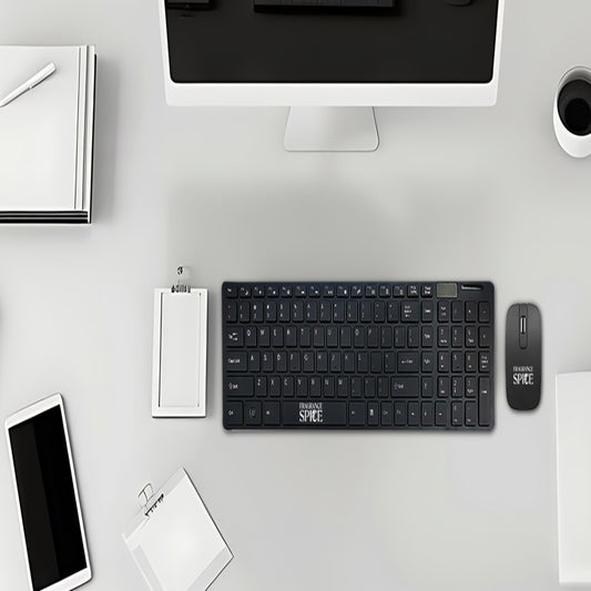 Wireless Keyboard and Mouse Combo – Ergonomic, Silent & Reliable