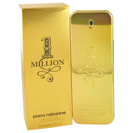 1 Million by Paco Rabanne Eau De Toilette Spray 6.7 oz for Men - Fragrance Spice