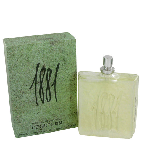 1881 by Nino Cerruti Eau De Toilette Spray (Tester) 3.3 oz for Men - Fragrance Spice