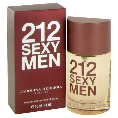 212 Sexy by Carolina Herrera Eau De Toilette Spray 1 oz for Men - Fragrance Spice