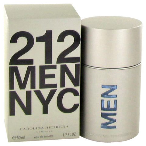 212 by Carolina Herrera Eau De Toilette Spray 1.7 oz for Men - Fragrance Spice