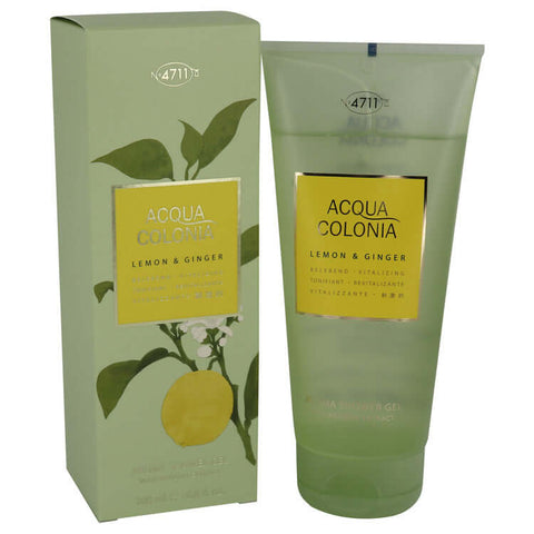 4711 ACQUA COLONIA Lemon & Ginger by Maurer & Wirtz Shower Gel 6.8 oz - Fragrance Spice