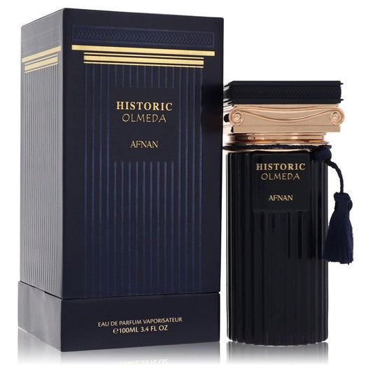 Afnan Historic Olmeda Eau De Parfum Spray 3.4 oz for Men - Fragrance Spice