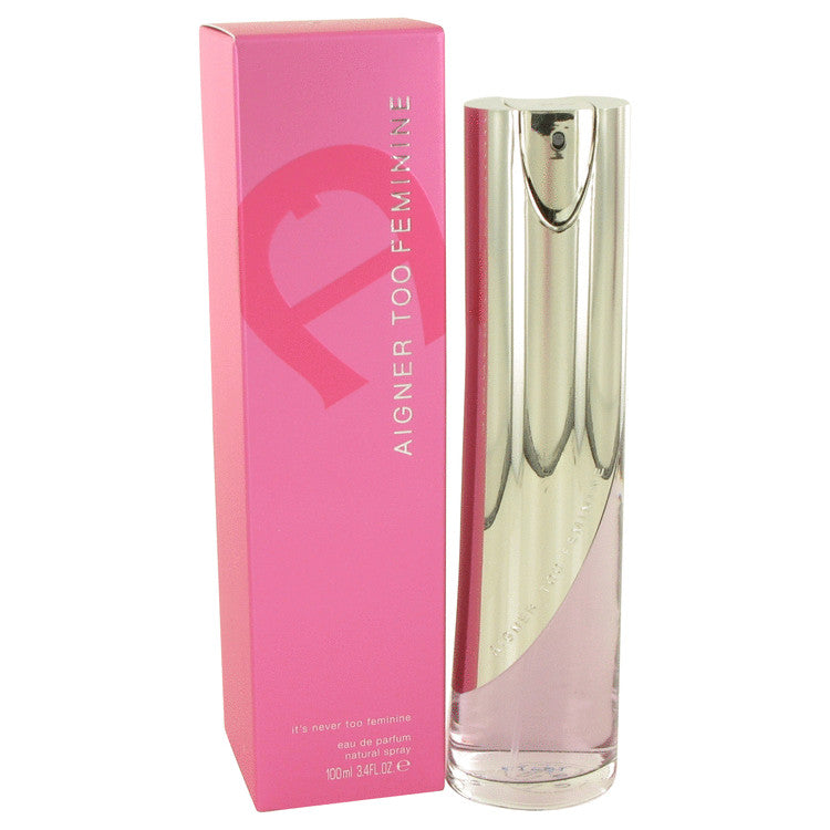 Aigner Too Feminine Eau De Parfum Spray 3.4 oz for Women - Fragrance Spice