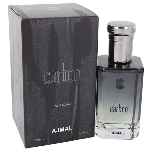 Ajmal Carbon by Ajmal Eau De Parfum Spray 3.4 oz for Men - Fragrance Spice