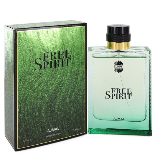 Ajmal Free Spirit by Ajmal Eau De Parfum Spray 3.4 oz for Men - Fragrance Spice