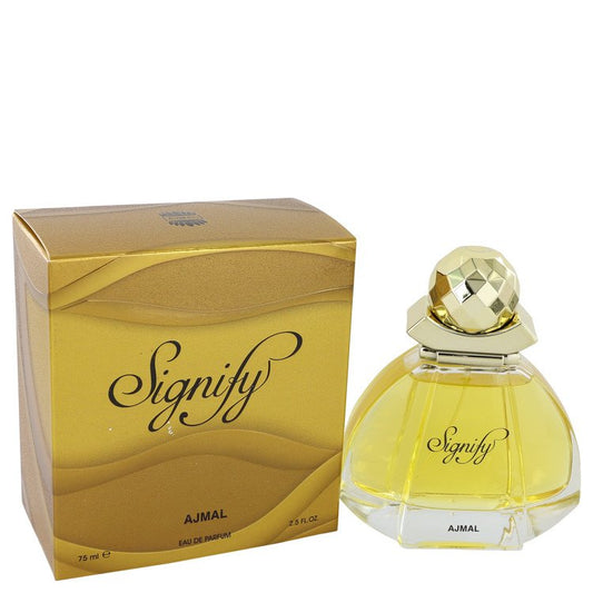 Ajmal Signify by Ajmal Eau De Parfum Spray 2.5 oz for Women - Fragrance Spice
