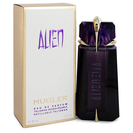 Alien by Thierry Mugler Eau De Parfum Refillable Spray 3 oz for Women - Fragrance Spice