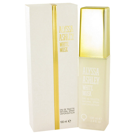 Alyssa Ashley White Musk by Alyssa Ashley Eau De Toilette Spray 3.4 oz for Women - Fragrance Spice