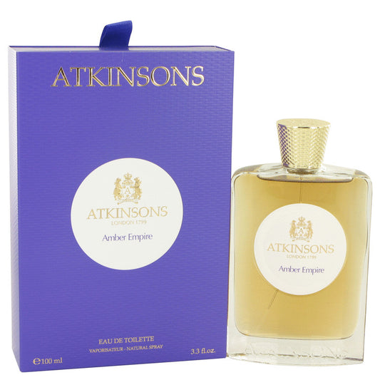 Amber Empire by Atkinsons Eau De Toilette Spray 3.3 oz for Women - Fragrance Spice