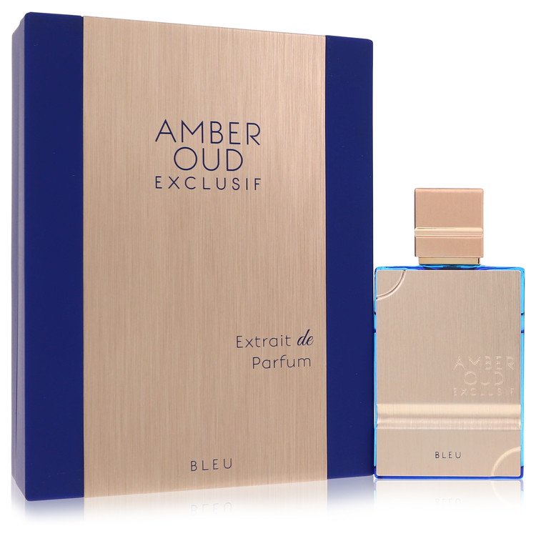 Amber Oud Exclusif Bleu by Al Haramain Eau De Parfum Spray (Unisex) 2 oz for Men - Fragrance Spice