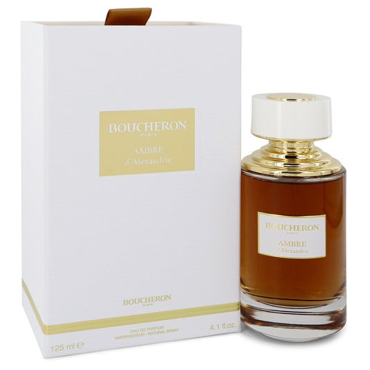 Ambre D'alexandrie by Boucheron Eau De Parfum Spray 4.1 oz for Women - Fragrance Spice