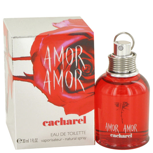 Amor Amor by Cacharel Eau De Toilette Spray 1 oz for Women - Fragrance Spice