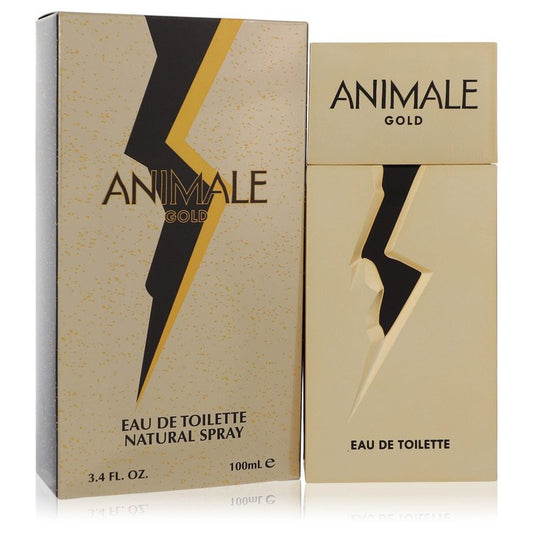 Animale Gold by Animale Eau De Toilette Spray 3.4 oz for Men - Fragrance Spice