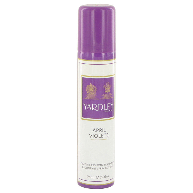 April Violets by Yardley London Body Spray 2.6 oz for Women - Fragrance Spice