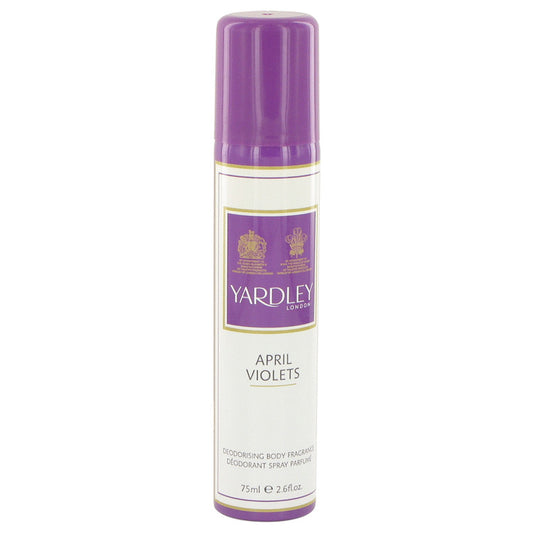 April Violets by Yardley London Body Spray 2.6 oz for Women - Fragrance Spice