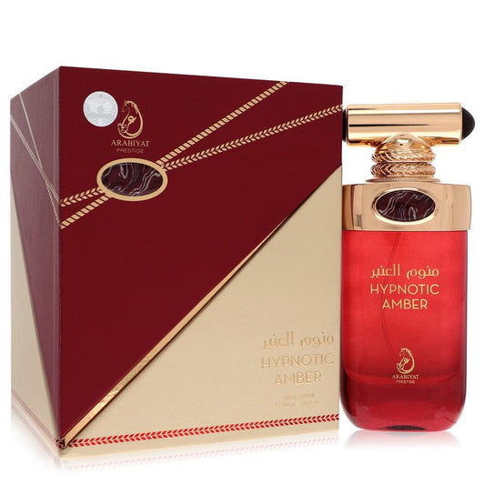 Arabiyat Hypnotic Amber by Arabiyat Prestige Eau De Parfum Spray 3.4 oz for Men - Fragrance Spice