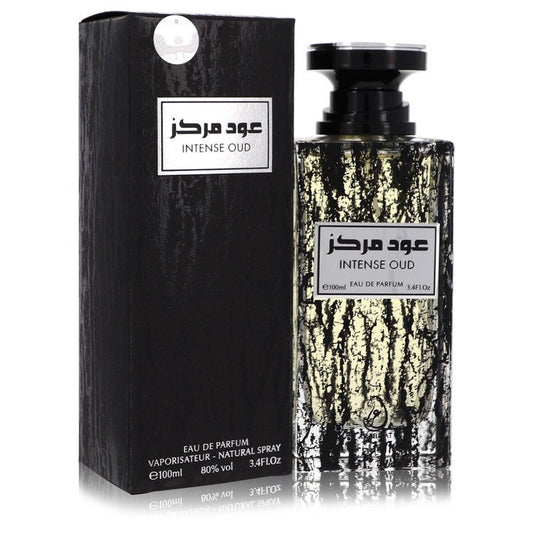 Arabiyat Intense Oud by My Perfumes Eau De Parfum Spray (Unisex) 3.4 oz for Men - Fragrance Spice