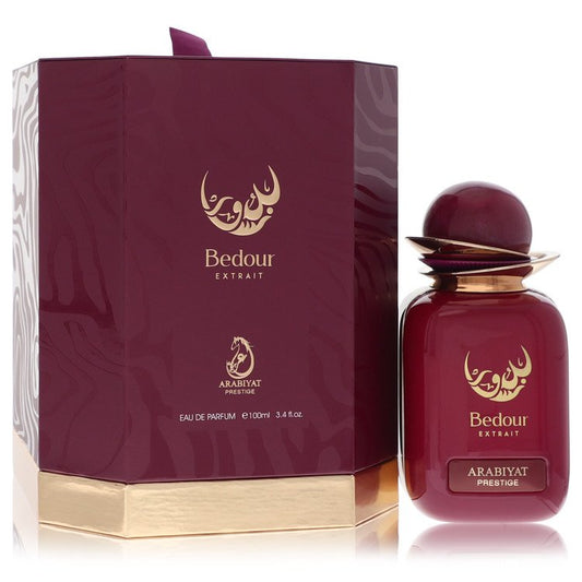 Arabiyat Prestige Bedour Extrait by Arabiyat Prestige Eau De Parfum Spray (Unisex) 3.4 oz for Men - Fragrance Spice