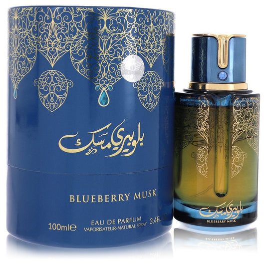 Arabiyat Prestige Blueberry Musk by Arabiyat Prestige Eau De Parfum Spray 3.4 oz for Women - Fragrance Spice