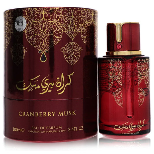 Arabiyat Prestige Cranberry Musk by Arabiyat Prestige Eau De Parfum Spray (Unisex) 3.4 oz for Women - Fragrance Spice