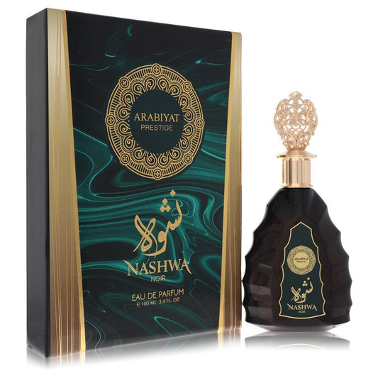 Arabiyat Prestige Nashwa Noir by Arabiyat Prestige Eau De Parfum Spray (Unisex) 3.4 oz for Men - Fragrance Spice