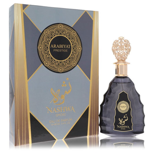 Arabiyat Prestige Nashwa Smoke by Arabiyat Prestige Eau De Parfum Spray (Unisex) 3.4 oz for Men - Fragrance Spice